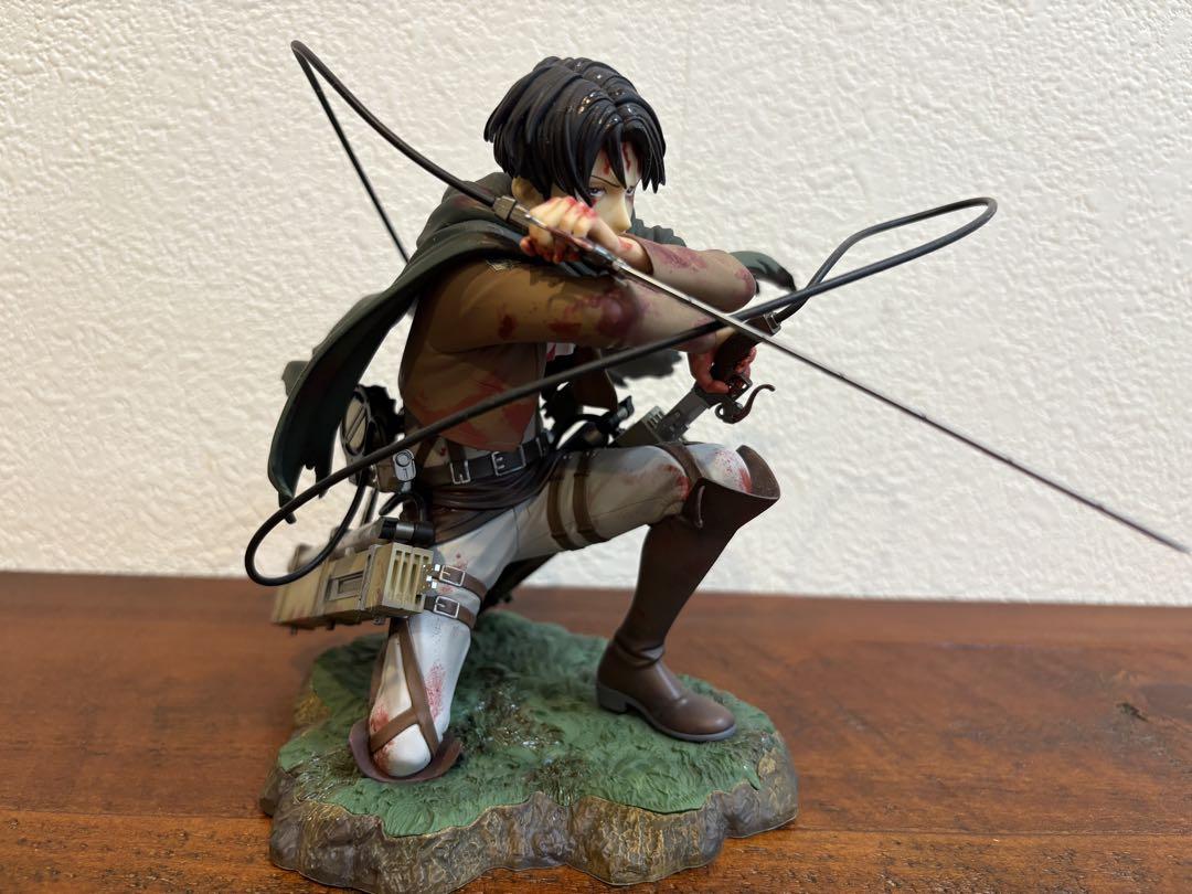 

[USED] Attack on Titan Levi Figure Kotobukiya