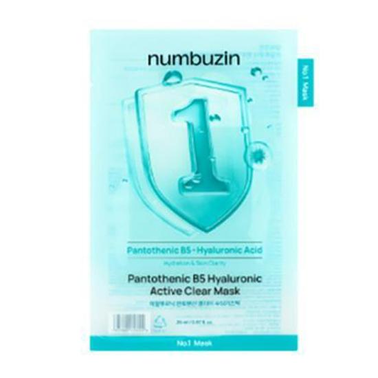 

Numbuzin No.1 Hyaluronic Pantothenic Clear Soothing Gauze Mask (4 Sheets)