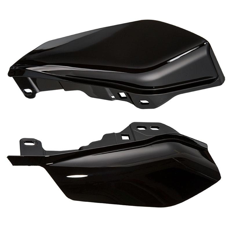 Motorcycle Black/Chrome Mid-Frame Air Deflector Under Seat Engine For Harley Electra Glide Road King Street Glide 2017-2019