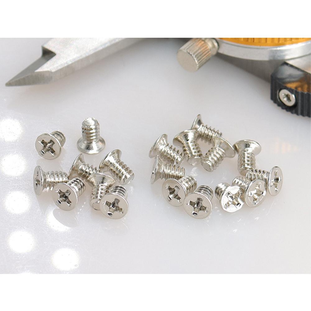 30-100PCS 6-32*6 Computer Screws Countersunk Head Hard Disk Screw Cross Flat Tail Coarse 3.5mm Thread Bolts