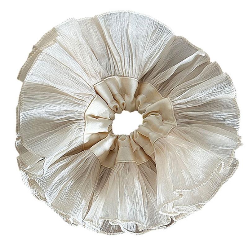 

Elegant Women s Elastic Hair Scrunchies Soft and Comfortable Hair Accessories Hair Band Styling Tool