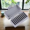 10-přihrádkový box na baterie CR2032/CR2026 Pouzdro na knoflíkové baterie Přenosný držák na ochranu baterií Malý organizér na baterie