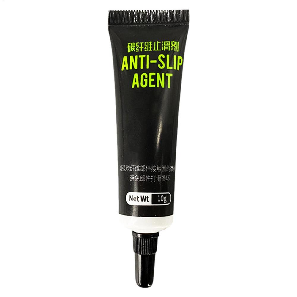 

10g Carbon Fiber Anti Slip Agent For Mountain Bike Seatpost Handlebar Frame Stem Surfaces Protection White Bike Grease