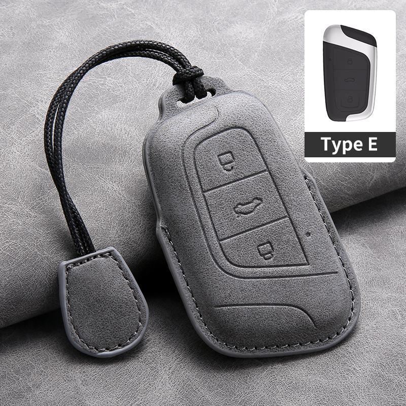 

для Чехла для смарт-ключа автомобиля Chery To Genesis Key Pack Remote Protection Sleeve Buckle Rope Special Car Accessories Multi Styles