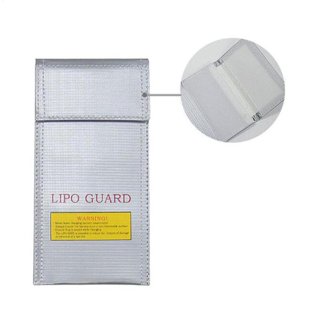 Fireproof LiPobattery Safety Bag Explosionproof Pouch For Lithium Polymer Battery Storage & Transportation, Charge Bag
