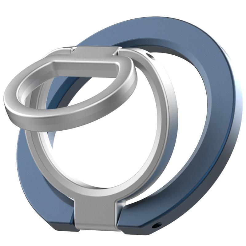 Doppelseitiger MagSafe Handy-Ständer Magnetischer Handy-Ringhalter Ständer Magnetgriff für Handy Samsung Fitnessstudio Auto-Halterung