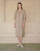 Oqual Oversized Trench Dress