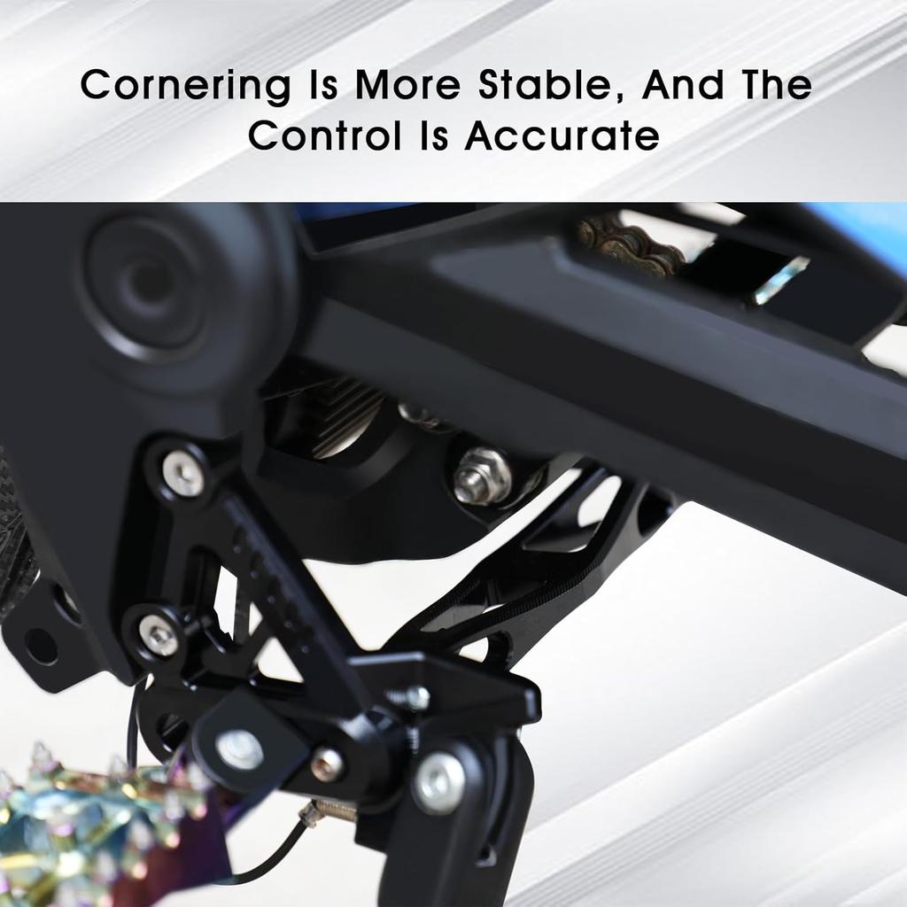 CHANGCHENG Motorcycle Foot Pegs Bracket Talaria Footpegs Holder Reinforced Lever Rest Bracket Support Brace for Talaria Sting MX3 MX4 MX5 Electric