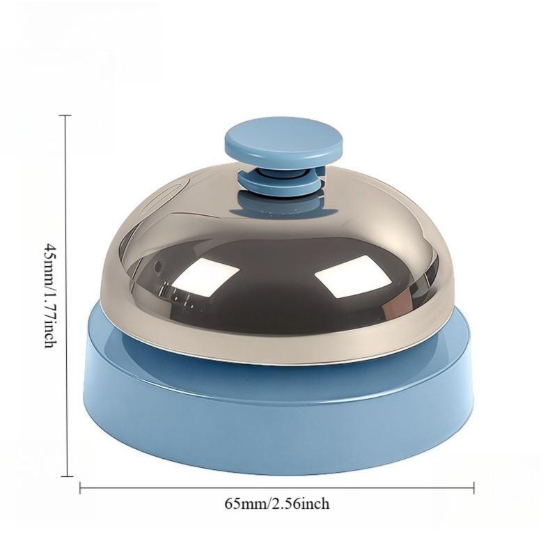 1PC Metal Answering Bell, Restaurant Service Bell, Pet Training Call Bell, Party Game Multi-purpose Metal Bell Ringer
