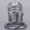 Long Metal Cage Cock Lock 40/45/50mm Ring Chastity Cage Chaste Belt