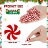 25/35mm Christmas Decoration Acrylic Artificial Candy Cane Xmas Tree Hanging Ornaments for Home Party Decor 2025 Navidad