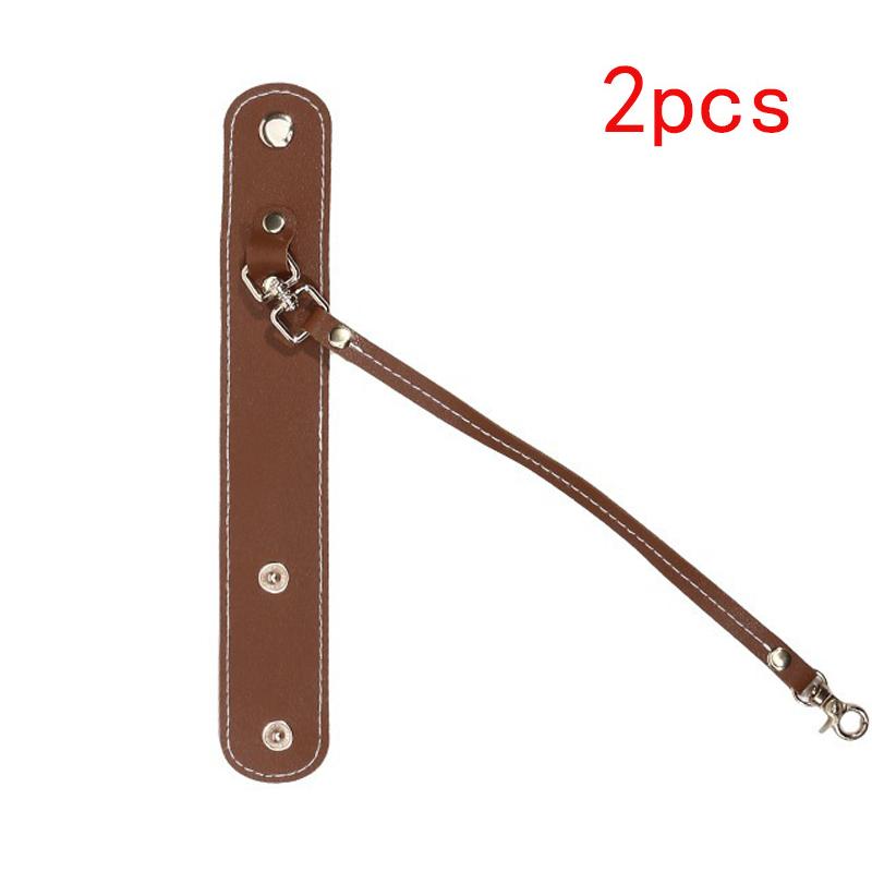 Kreativ Förvaringsklämma Läder Bärbar Resehandduk Handske Hatt Hållare Klämma Multifunktionell Hängväska Dekor Tillbehör