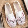 Spring and summer new cloth shoes women's mesh shoes non-slip soft sole comfortable and wear-resistant