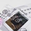 Student Transparent Plastic Belt Women'S Dress Decorated With Simple Love Round Buckle Belt Eight Styles