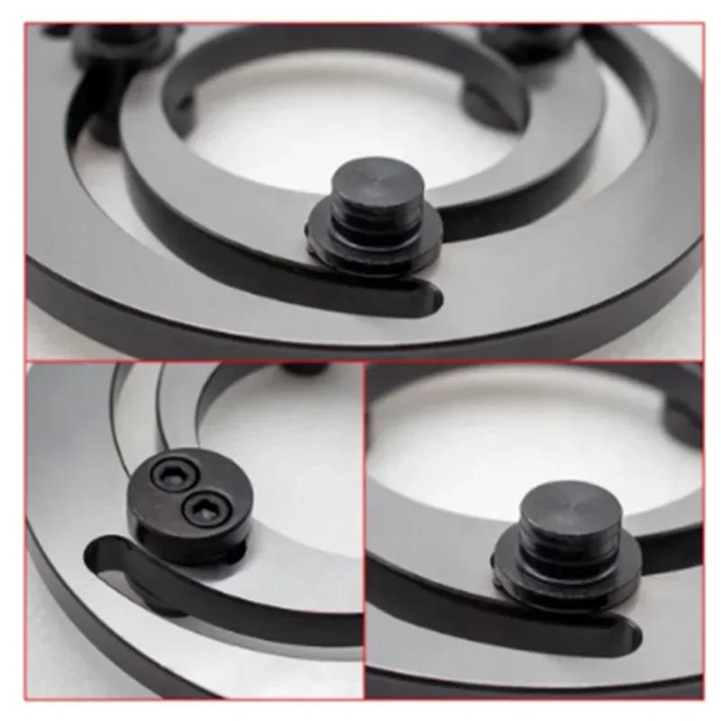 8 Inch Standard High Precision 0.005 Hydraulic Three-jaw Chuck Claw Trimmer Forming Ring Hydraulic Chuck Claw Boring Device