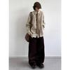 Unisex College Style Striped Knit Sweater for Boys and Girls - Autumn/Winter Long Sleeve Cardigan