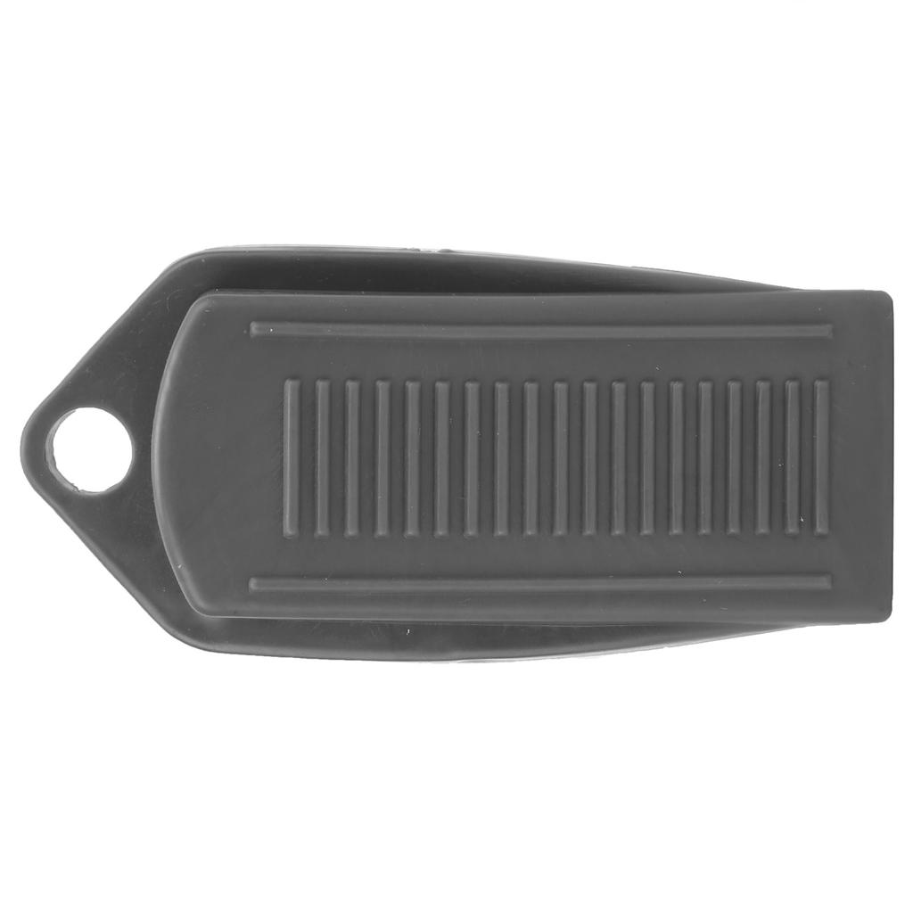 Gray Rubber Door Stoppers No Sliding Door Stop   Stackable Flexible Door Holder
