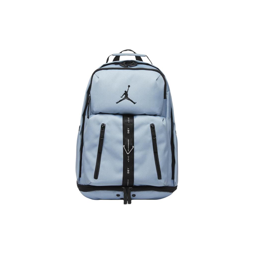 New Jordan Sport Polyester Backpack Unisex Blue Gray FJ6807-436