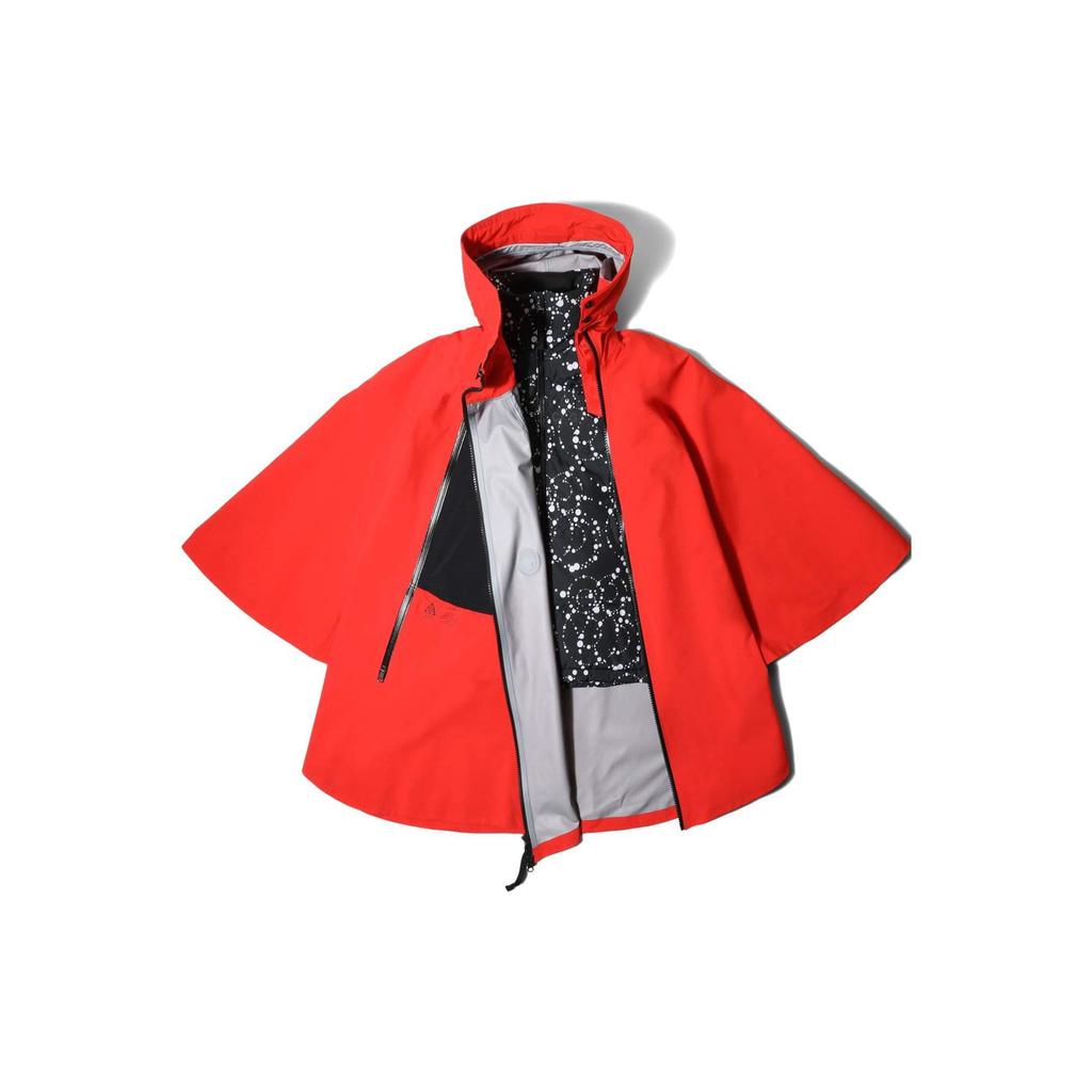 Nike ACG Series 2-in-1 Functional Poncho and Casual Sport Vest Jacket Women Outerwear Red AR4542-634