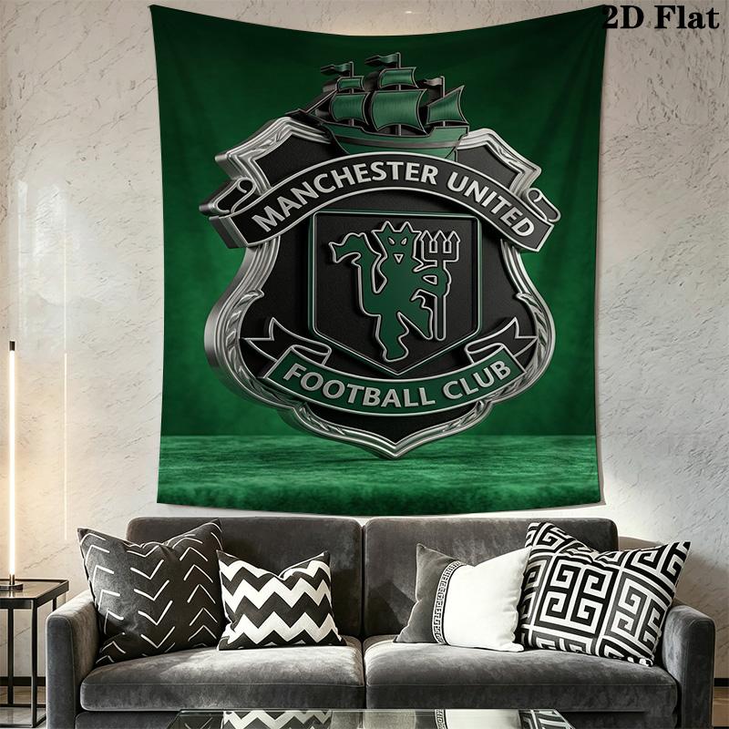 Manchester Football Club Logo Threepiece Set 1 Duvet Cover 2 Pillowcase Without Core Duvet Cover And Pillowcase Christmas Birthday Gift