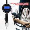 Tyre Pressure Meter High Precision Digital Tire Pressure Inflator Gauge Aluminum Alloy Car Tire Inflator Gun for SUV Truck Bike