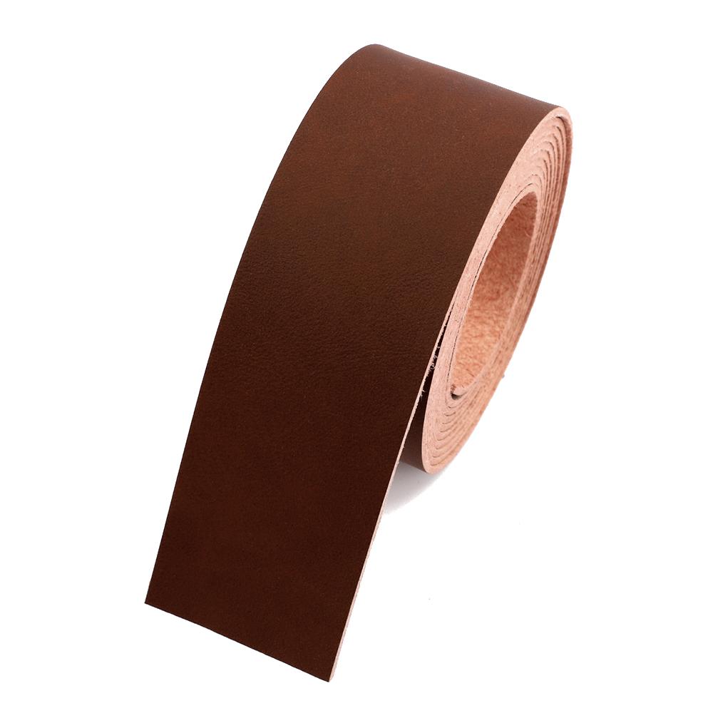 2 Meters Long DIY Crafts Leather Strap Wide Leather Craft Strips DIY Pet Collars Traction Ropes Belts Keychains Watch Straps