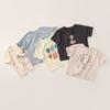 Baby Short Sleeve T Shirt With Cartoon Prints For Toddler Summer Play