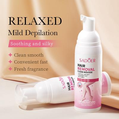 Hair Removal Mousse 100gHair Removal Non-irritating Silky Cleansing Skin Hair Removal Cream