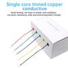 AWG Electric Wire, 6 Colors Stranded Tinned Copper Flexible Silicone Hookup Wire Kit for Electrical DIY/Car