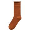 Pure Cotton Winter White Cotton Socks for Women Are Versatile and Odorless. All-cotton Mid-top Socks for Women In Autumn and Winter