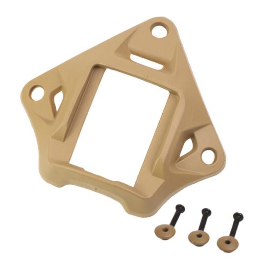 

FAST MICH ACH основа для шлема из нейлонового алюминиевого сплава легкий прочный водонепроницаемый шлем для охоты с тремя отверстиями крепление для ночного видения аксессуары для шлема золотистый