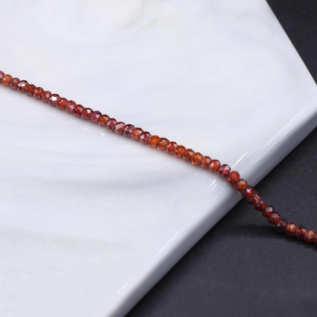 

Граненые бусины натуральный камень циркон маленькие бусины 2 мм подвески для изготовления ювелирных изделий DIY ожерелье браслет серьги аксессуар 2mm