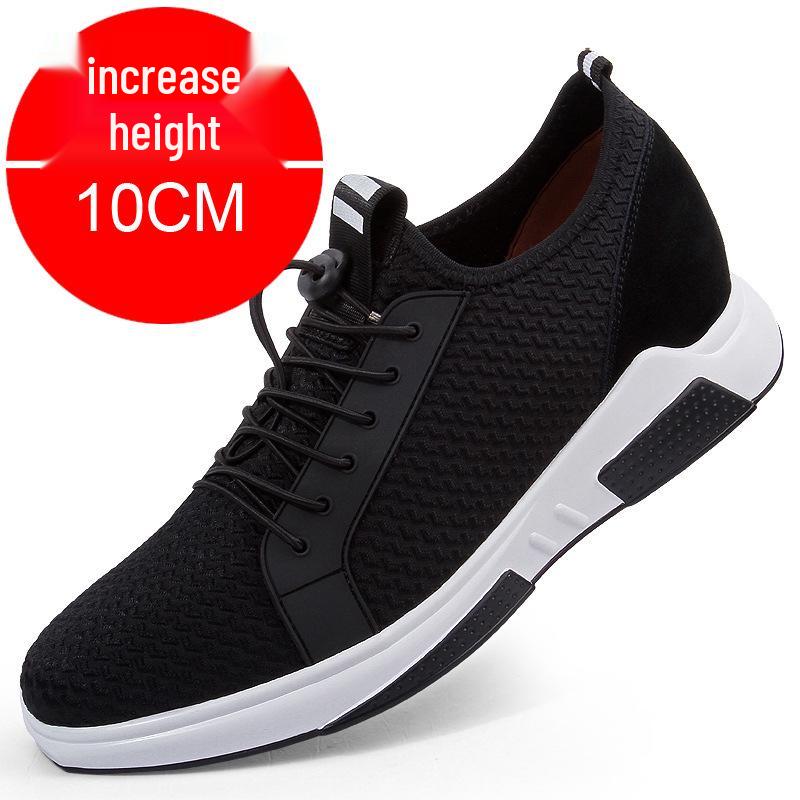 Men s 8cm Height-Increasing Lightweight Casual Sneakers - Fashionable & Breathable. 42