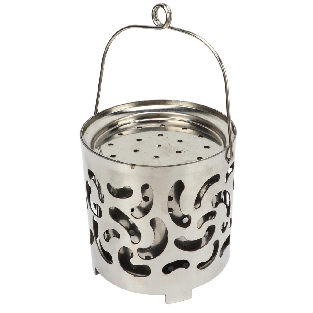 Camping Heizofen Tragbarer Mini Edelstahl Schnellheizend Zelt Heizabdeckung für Outdoor