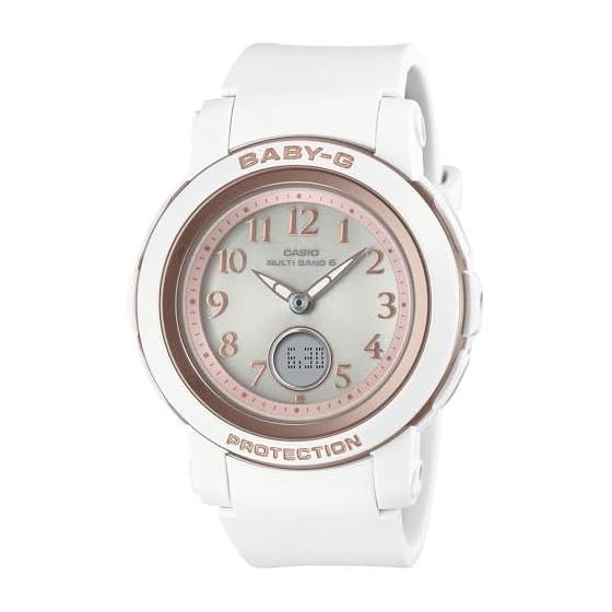 [Casio] Babygie Watch [Domestic Genuine Product] Radio Solar BGA-2900AF-7AJF Women s White