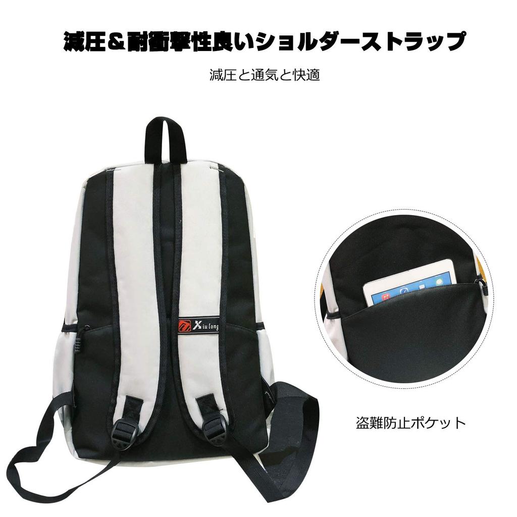 FANDARE Large Capacity Korean School Backpack, Lightweight, Unisex, Suitable for Elementary, Middle, and High School Students, Casual Daypack,