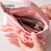 Pink Flowers Small Handbag Women Shoulder Bags Vintage Square Stylish Wedding Festival Banquet Cheongsam Evening Bag Clutch Bag