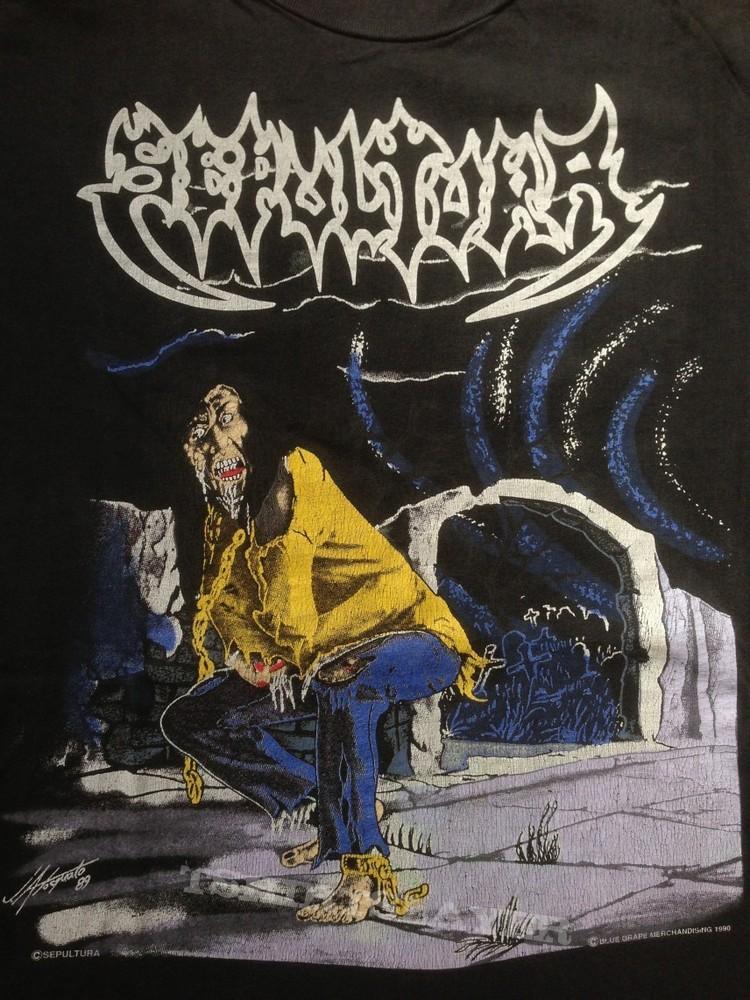 Sepultura Escape to the Void Vintage Black Unisex T-Shirt S-234XL DA459 Unisex T-Shirt S