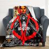 1pc V for Vendetta Flannel Throw Blanket - HD Printed Lightweight Soft Warm All-Season Blanket for Sofa, Bed, Travel, Camping 096