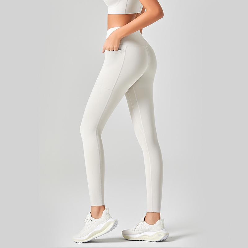 High Waist Hip Lift Yoga Leggings for Women - No Visible Lines, Perfect for Pilates and Fitness.