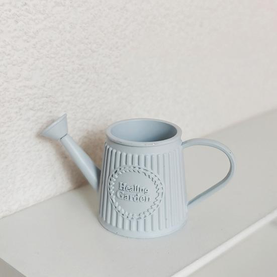 Mini sticlă de udare Oală de stropire în miniatură din metal Casă de păpuși Instrumente de grădinărit Jucărie Udare simulată