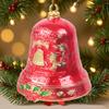 250th Anniversary Commemorative Bell Ornament Patriotic Tribute For Collectors Veterans Outdoor Decor With Easy Install