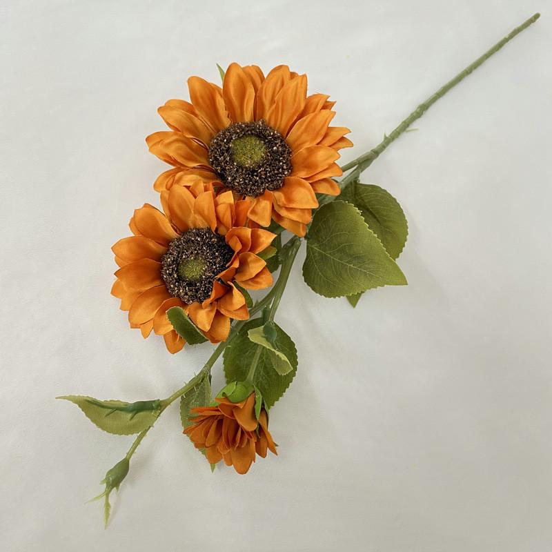 Sunflower Artificial Flower Bundle For Wedding Shoots And Wall Decor In Modern Homes