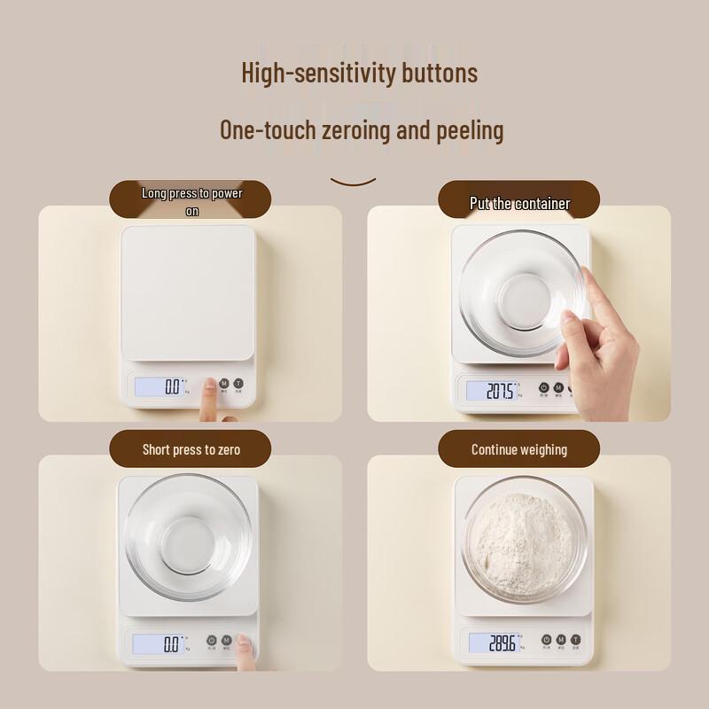 Zhaoran High-Precision Digital Kitchen Scale