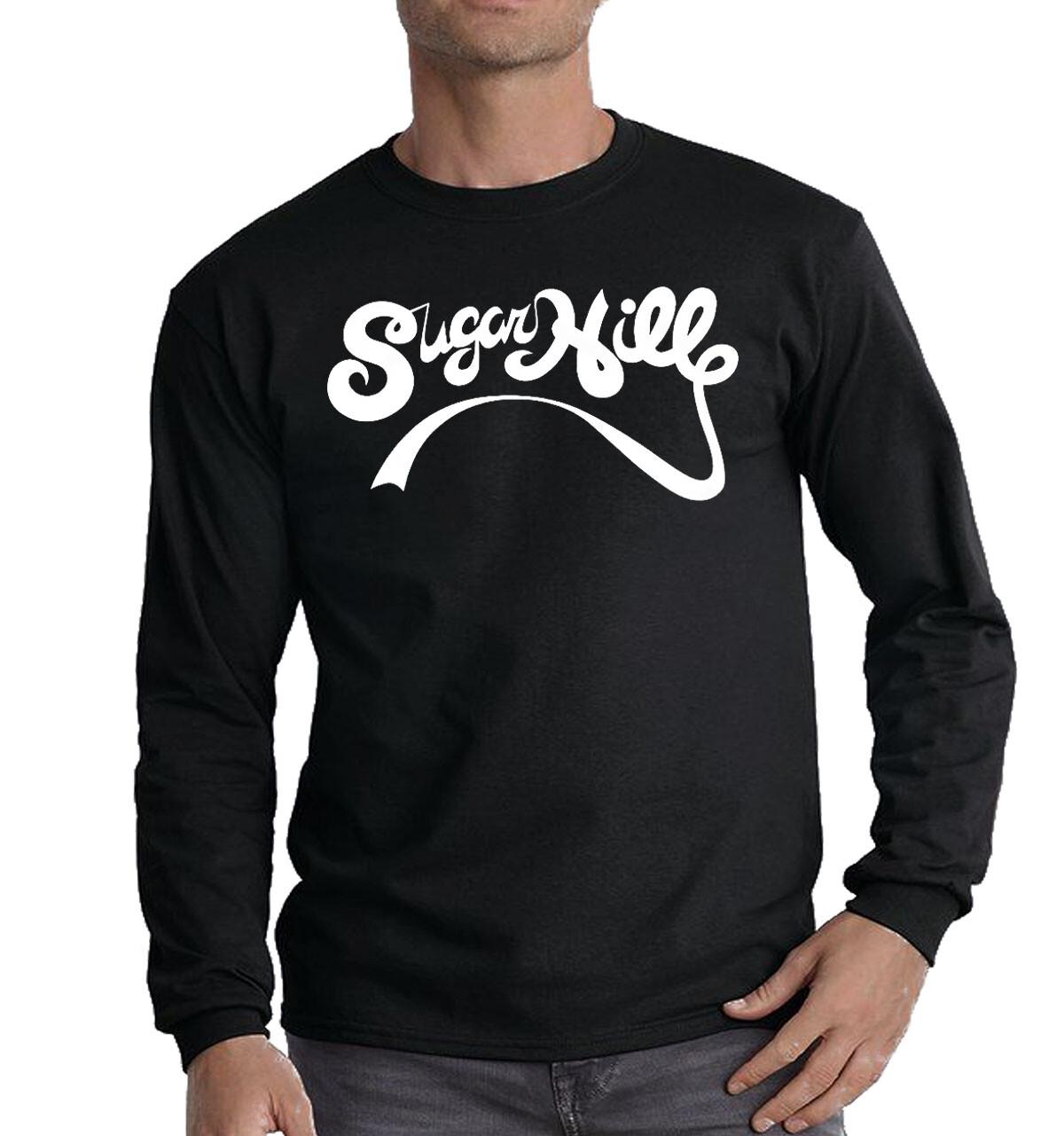 Sugarhill Gang Long Sleeve T-Shirt Records SugarHill Rappers Delight Hip Hop Tee S
