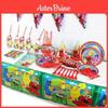 Sesame Street Theme Happy Birthday Party Supplies For Kids