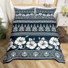 Rainbow Duvet Cover Kawaii Tropical Fruits Bedding Set Pineapple Lemon Doughnut Orange Strawberry Comforter Quilt Cover Set