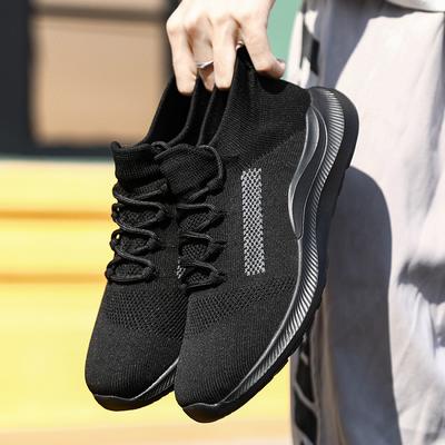 Herbst neue Herren atmungsaktive Fly-Woven Jugend Mesh Sport Freizeitschuhe Paar Sportschuhe
