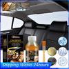 100ml Autodachhimmel Reparaturkleber Starke Haftung Universeller Auto-Dachstoffkleber mit Pinsel für Stoffleder Reparatur