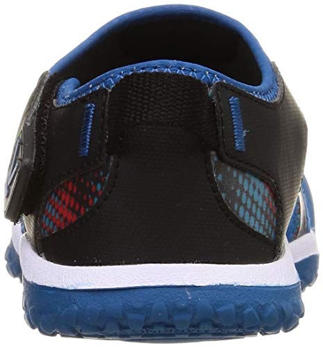 KEEN Kids' Stingray Sandals (Sizes 11.5-23.5cm), Lightweight, Camping Sandals for Boys and Girls, Black/Orange, Size 11.5cm